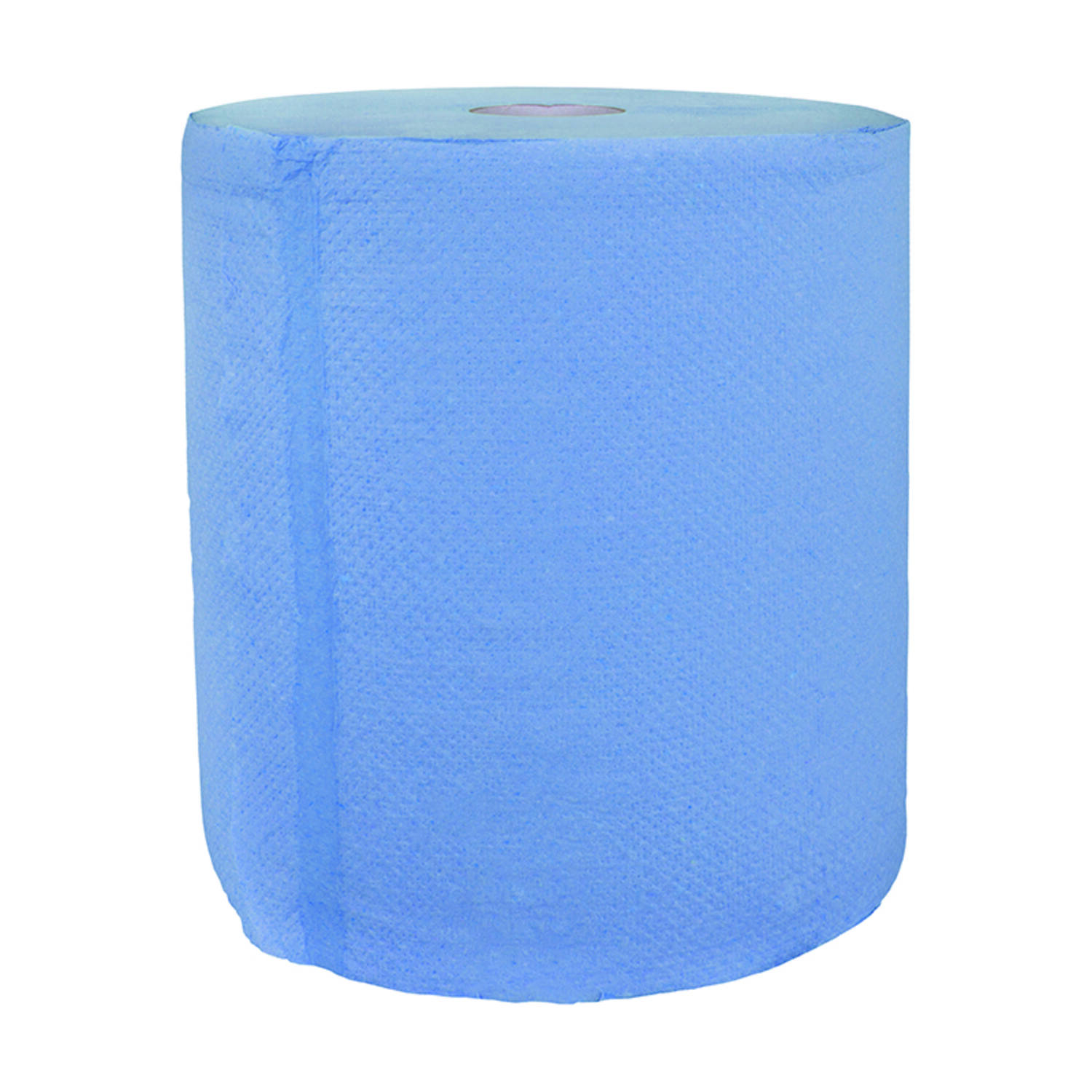 Dop handdoek rol 2-laags 210 mm x 140m blauw
