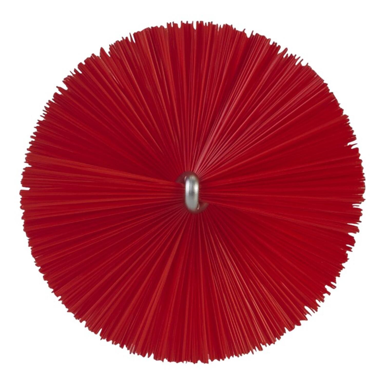 Vikan pijpborstel met handvat medium vezels rood 510x65x60 mm (53704)