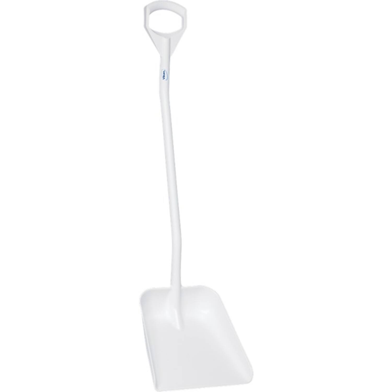 Vikan schep ergonomische steel 1.310 mm groot blad wit 380x340 mm (56015)