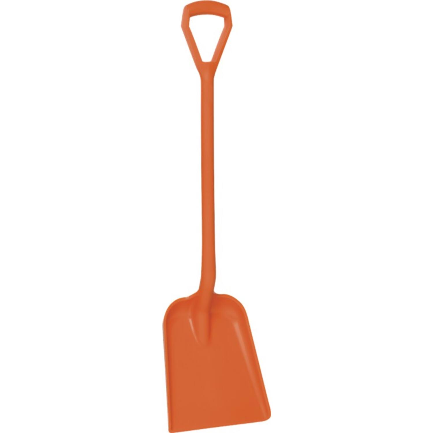 Vikan schep rechte steel 1.040 mm standaard blad oranje 327x371 mm (56257)
