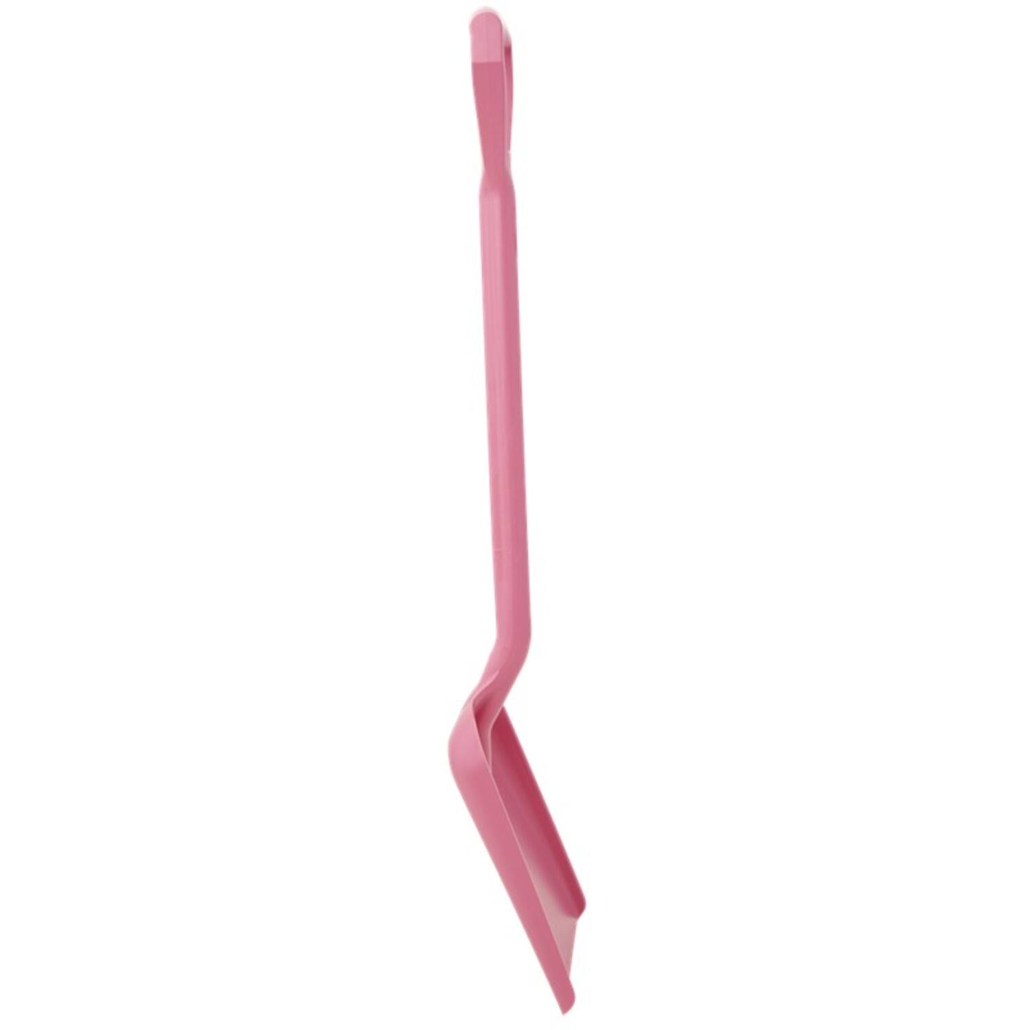 Vikan schep rechte steel 1.040 mm standaard blad roze 327x371 mm (56251)