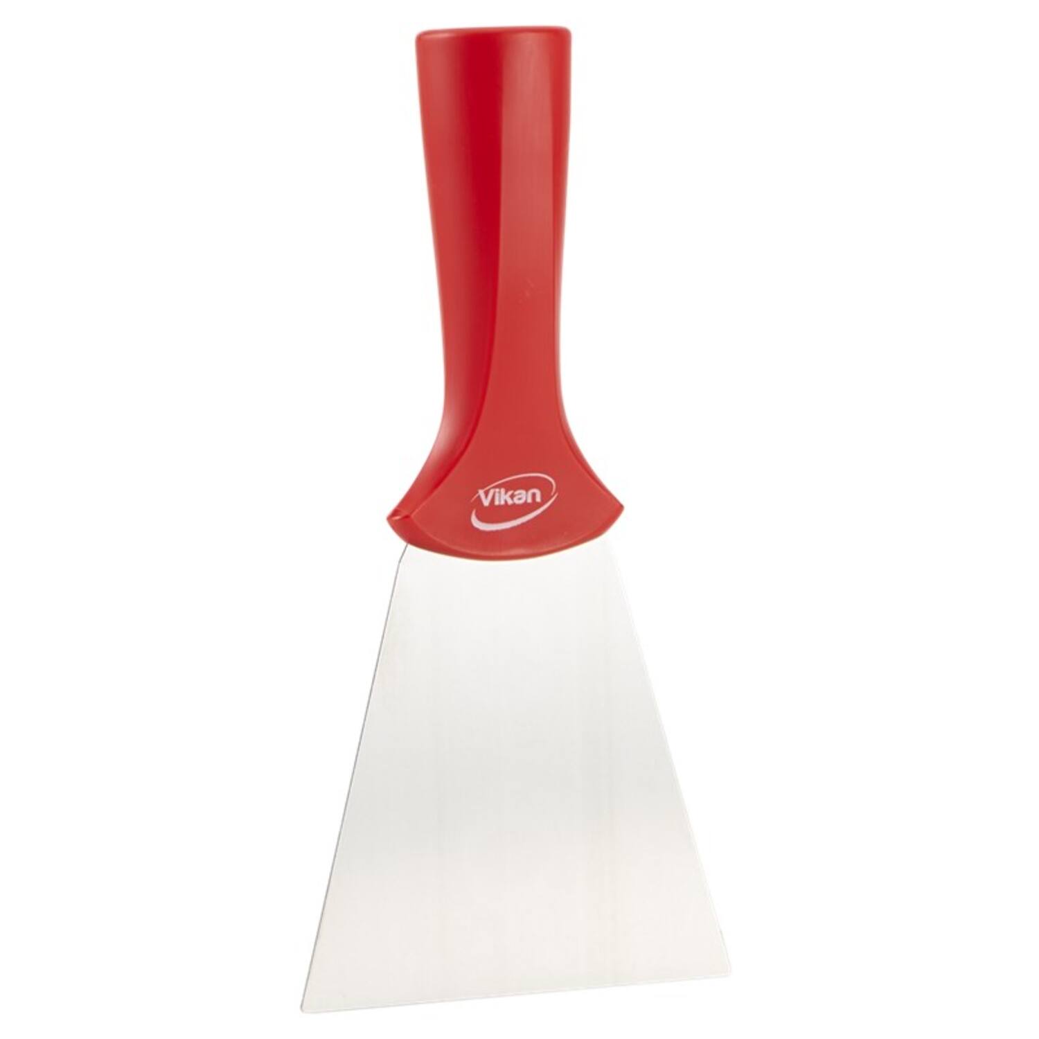 Vikan handschraper met schroefdraad rood 205x100x32 mm (40114)