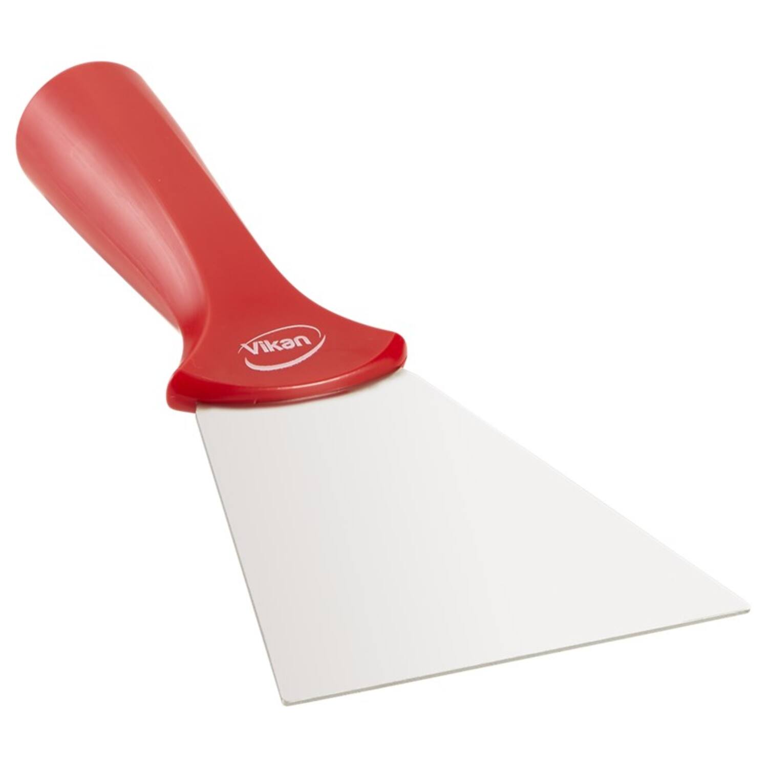 Vikan handschraper met schroefdraad rood 205x100x32 mm (40114)