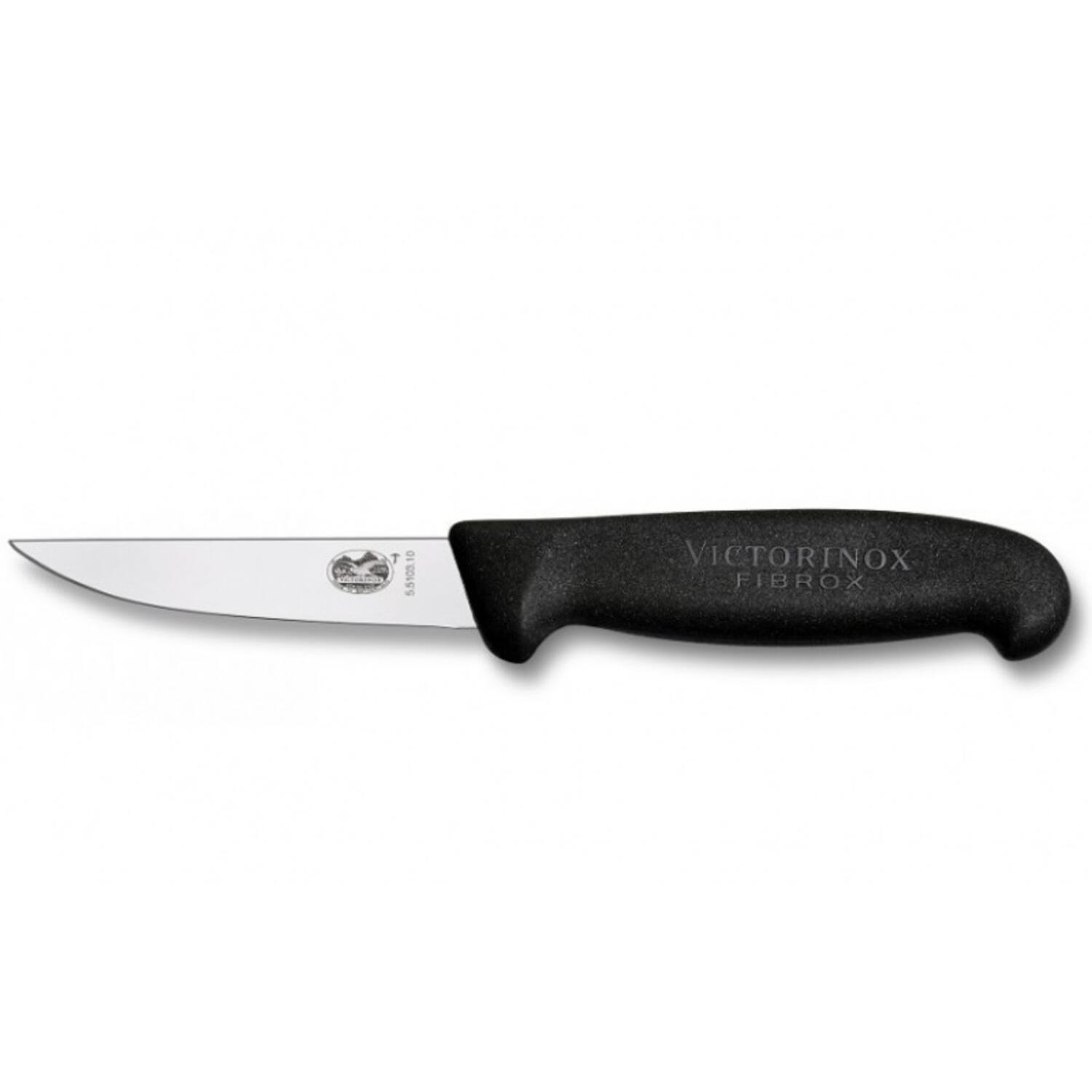 Victorinox poeliersmes met zwart Fibrox heft 10 cm