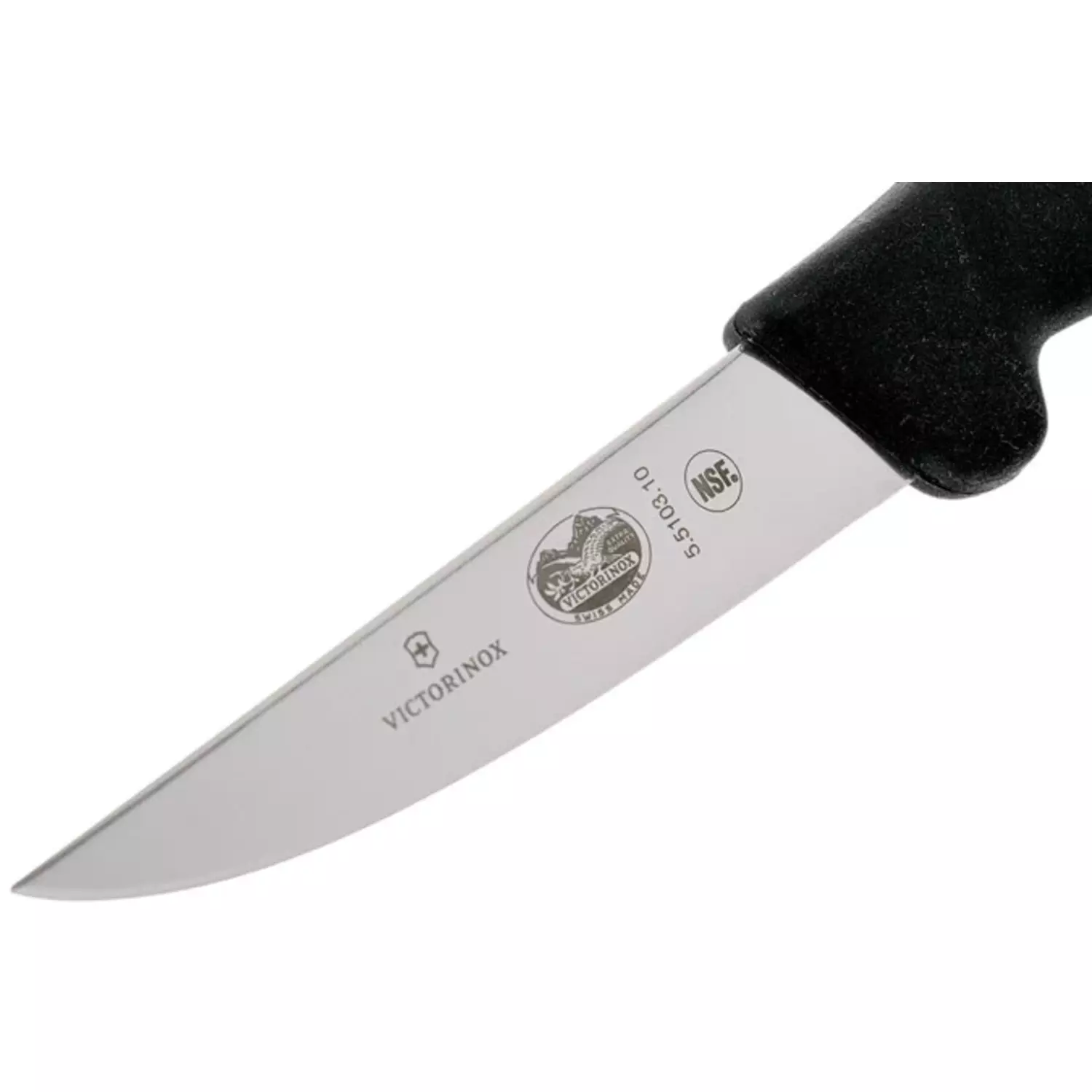 Victorinox poeliersmes met zwart Fibrox heft 10 cm