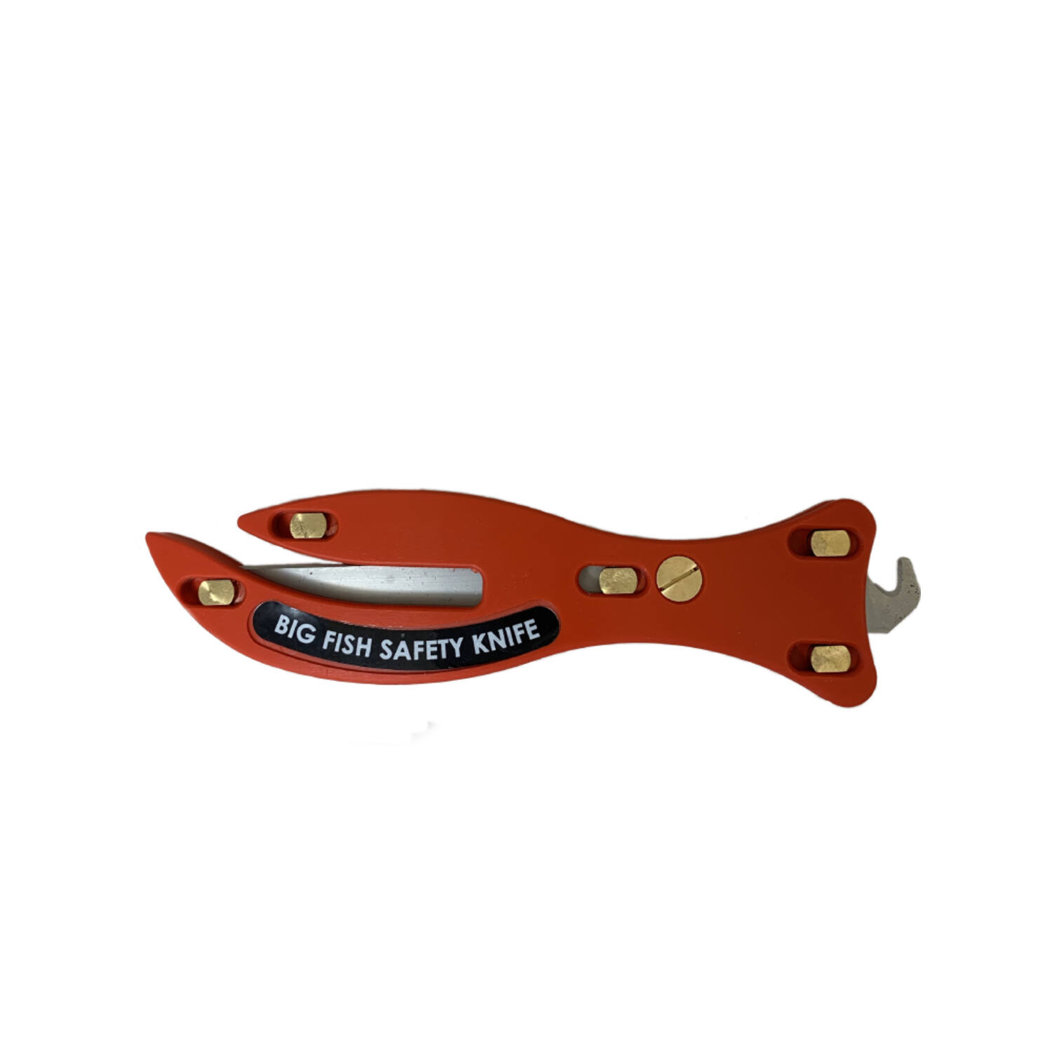 Veiligheidsmessen Big Fish TP 6 mm heavy duty rood