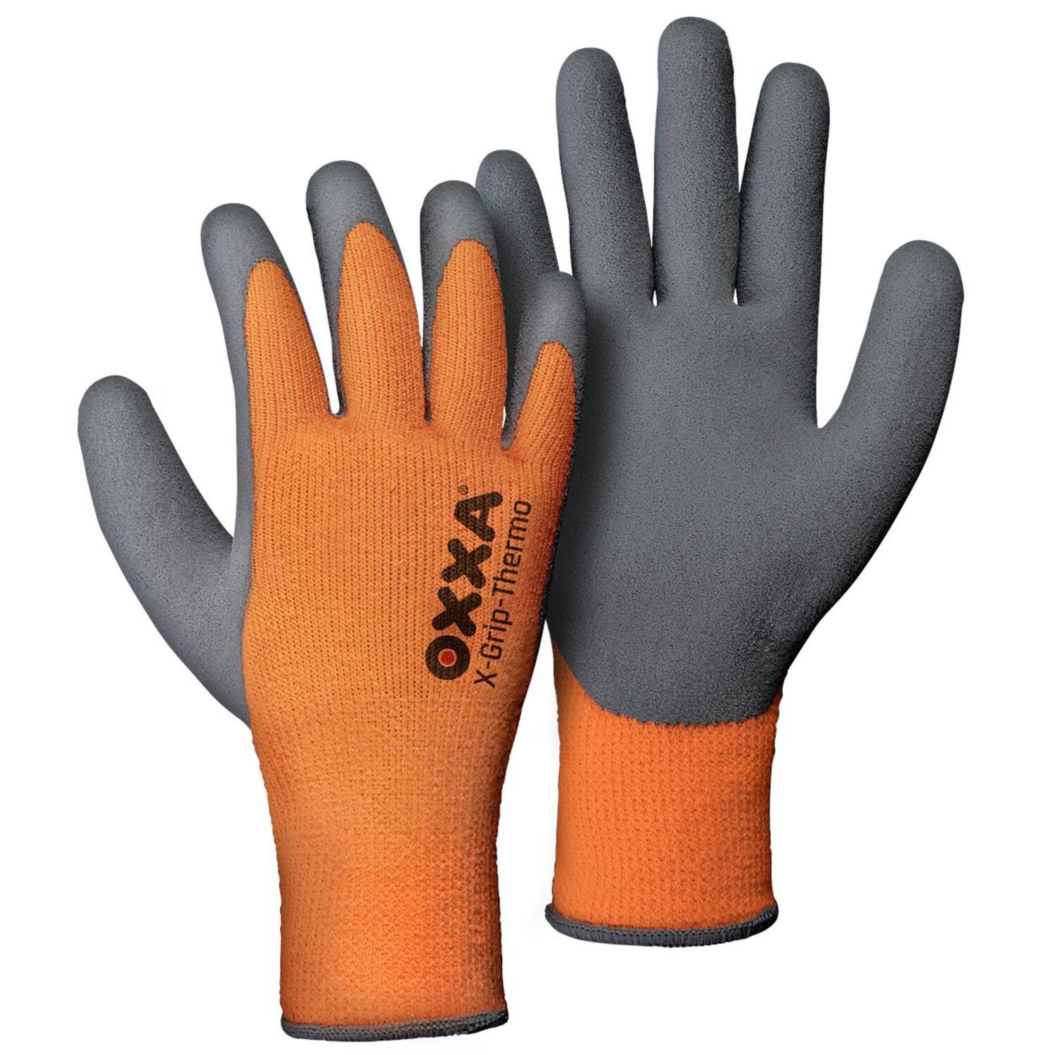 Handschoenen OXXA® X-Grip Thermo 51-850 grijs/oranje maat L (15185009)
