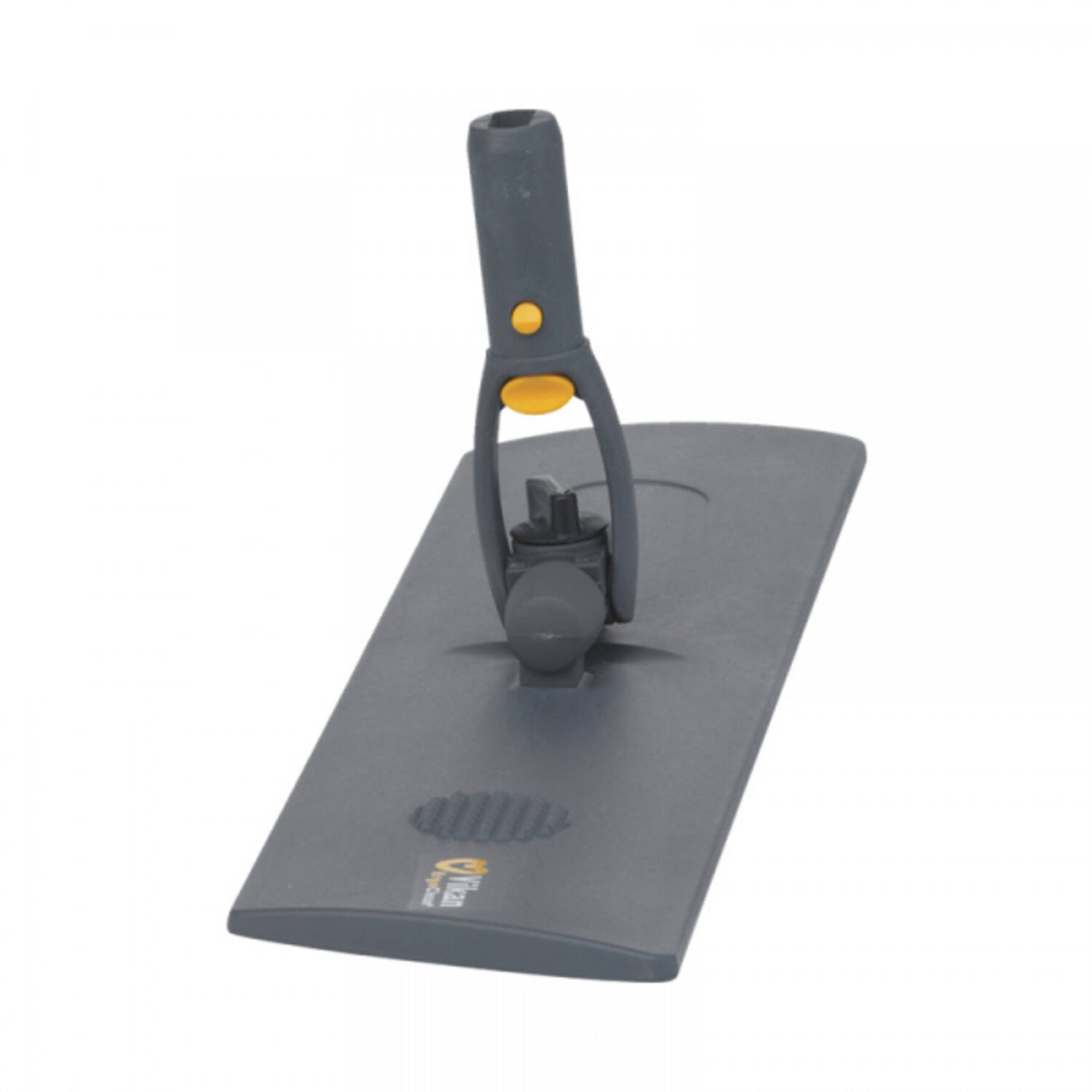 Vikan composiet mopframe met klittenband en click-fit aansluiting grijs 405x88x47 mm (374218)