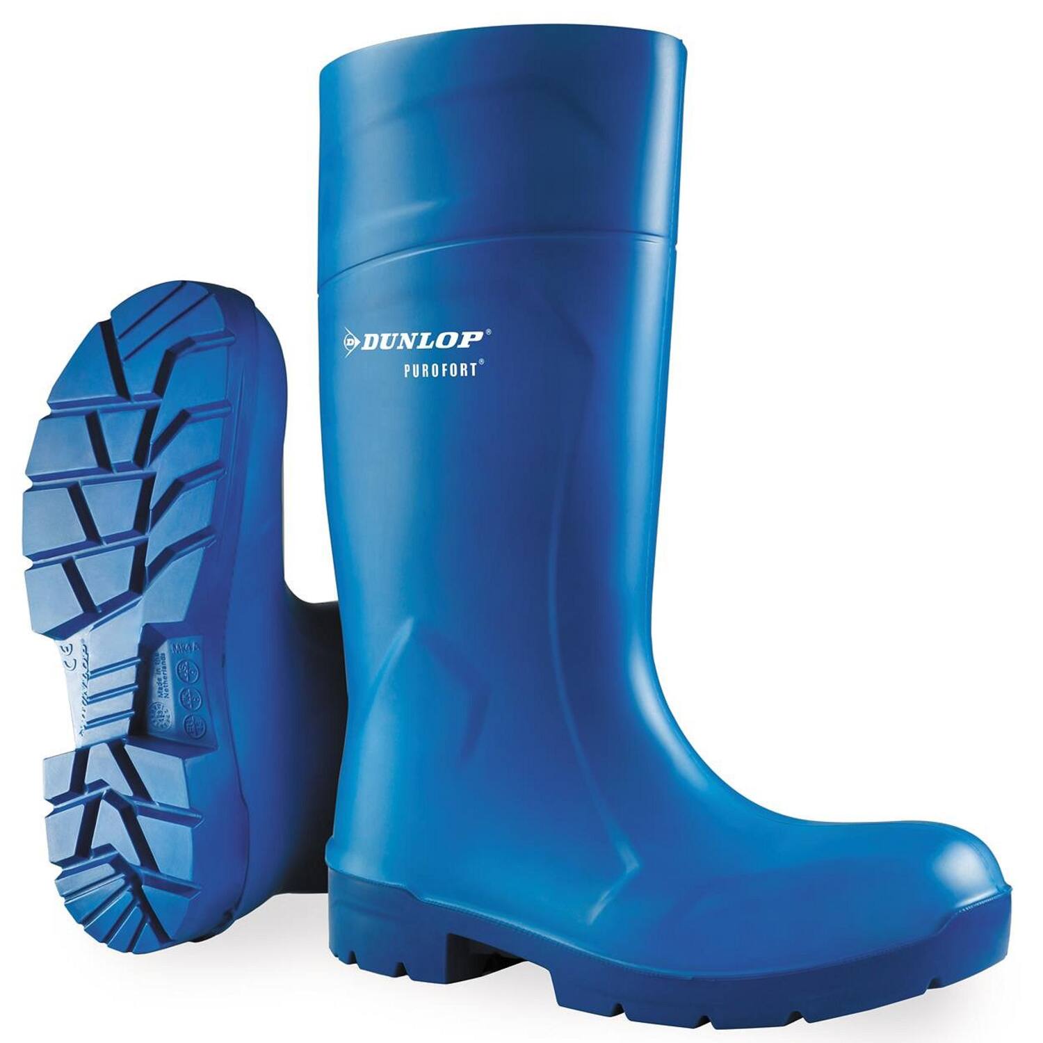 Werklaarzen Dunlop Purofort Foodpro S4 blauw maat 49