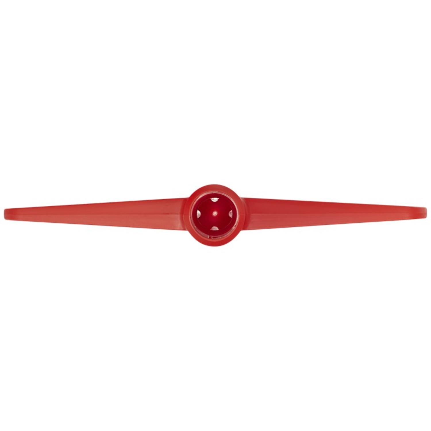 Vikan vloerschraper afgerond flexibel RVS blad rood 260x40x175 mm (29094)