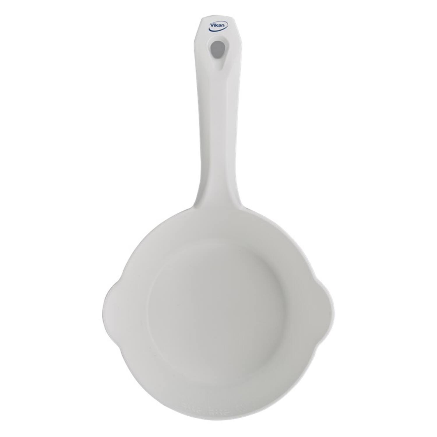Vikan ronde handschep met schenktuit 1 liter wit 295x70x95 mm (56815)
