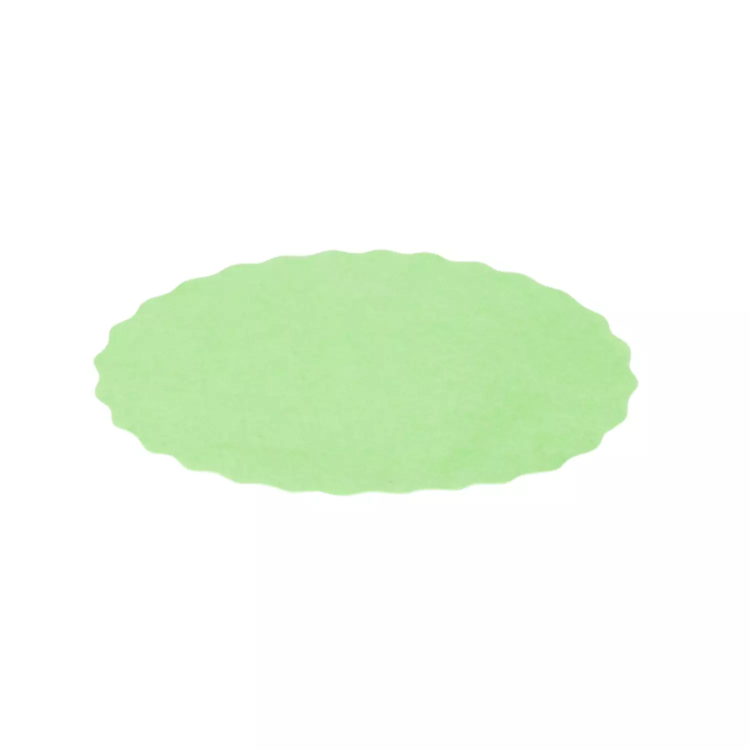 Colour paper meatsaver 145x110 mm ovaal groen (CP1014)