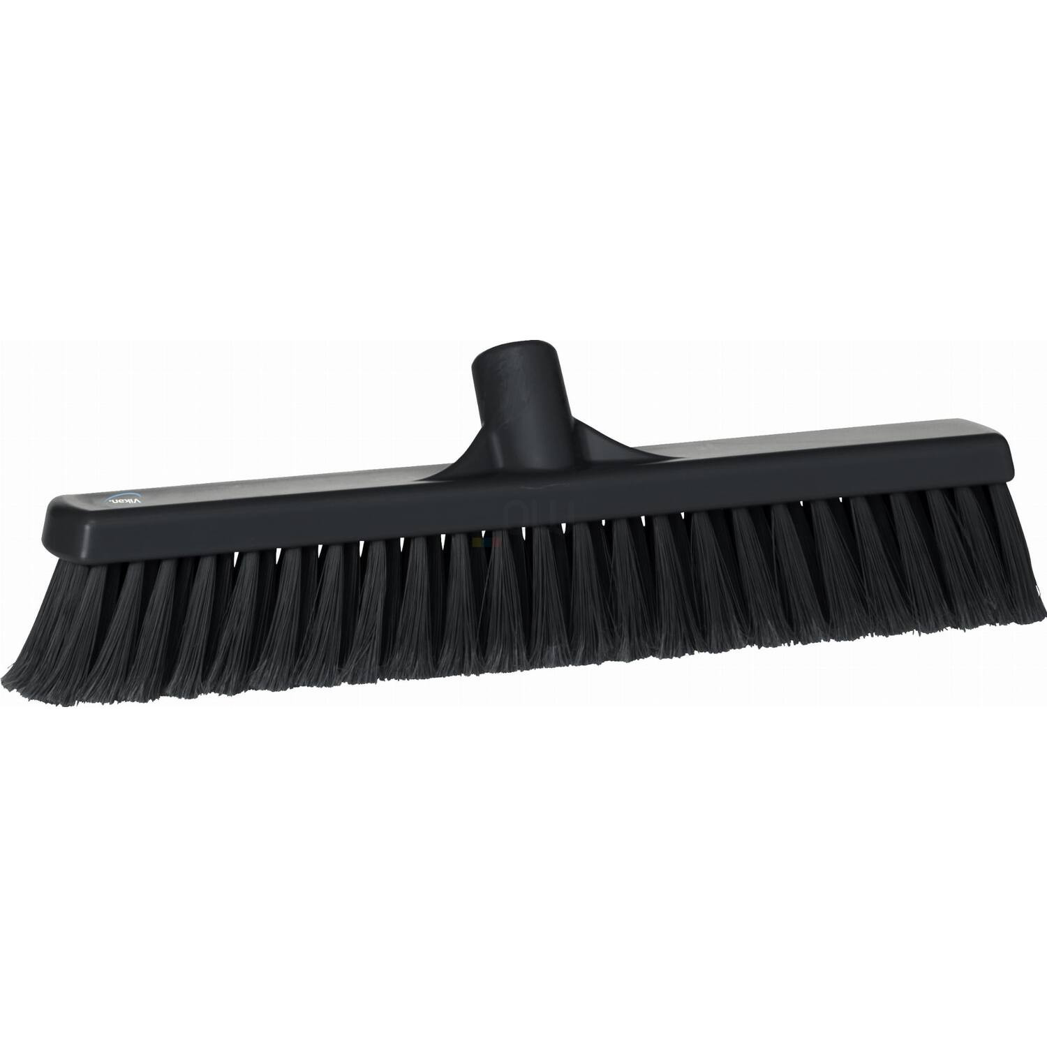 Vikan vloerveger zachte splitvezels zwart 410x65x130 mm (31789)