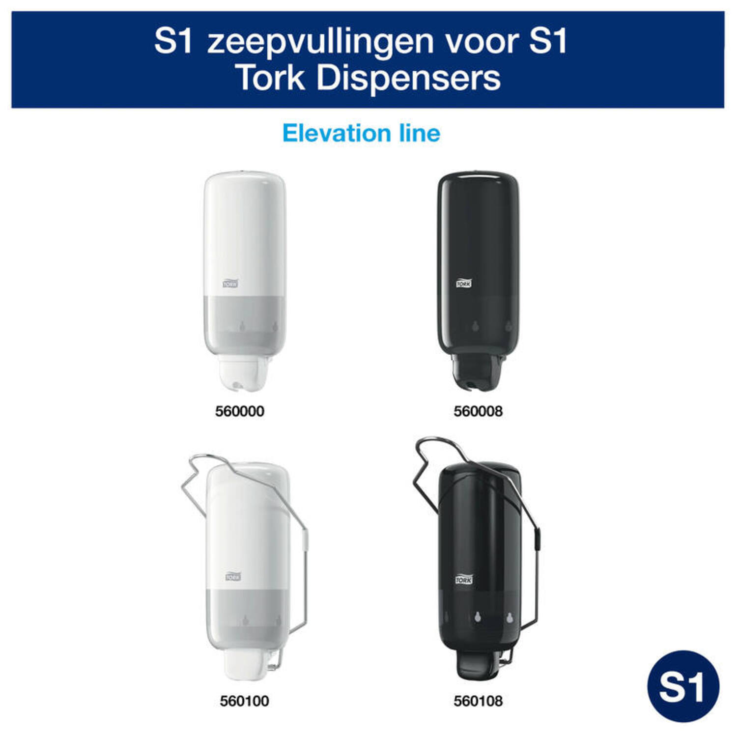 Tork extra milde vloeibare zeep 1.000 ml 6x1 liter