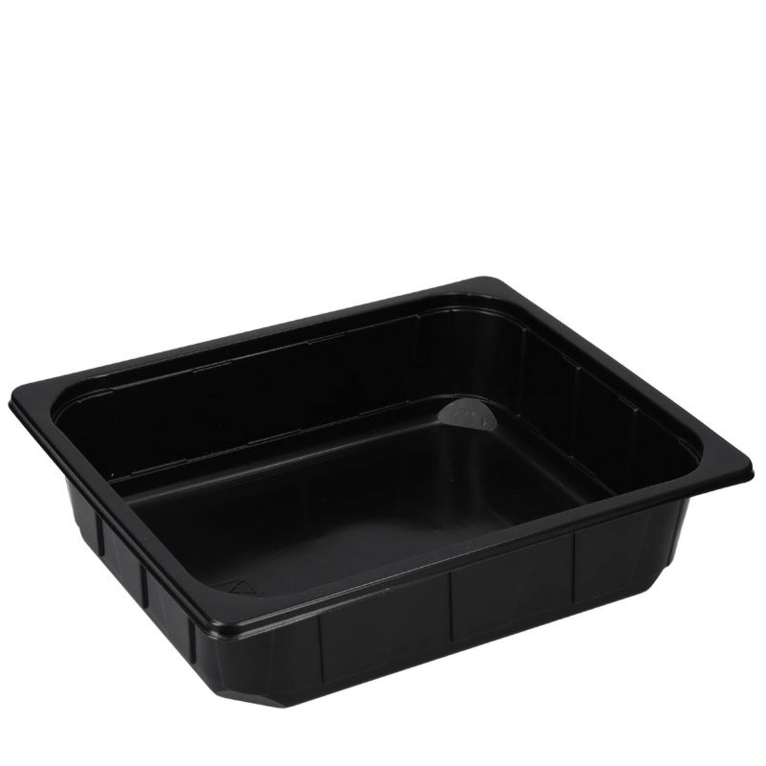 Gastronorm schaal PP 1/2 100 zwart 325x265x100 mm