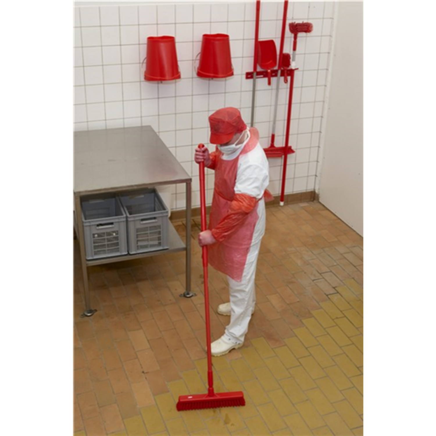 Vikan steel RVS wit 1.510 mm Ø 31 mm (29395)