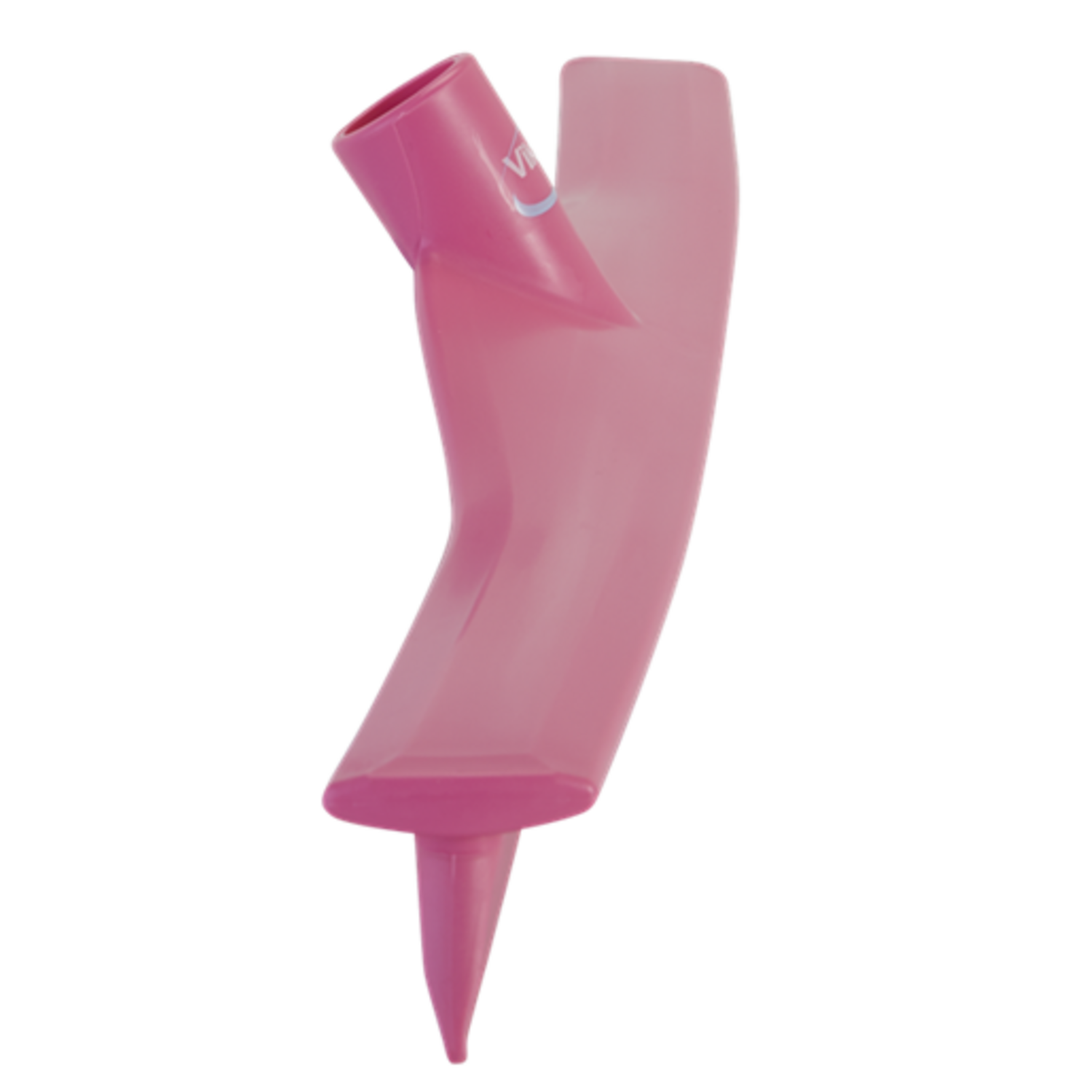 Vikan vloertrekker vaste nek roze 600x80x95 mm (71601)
