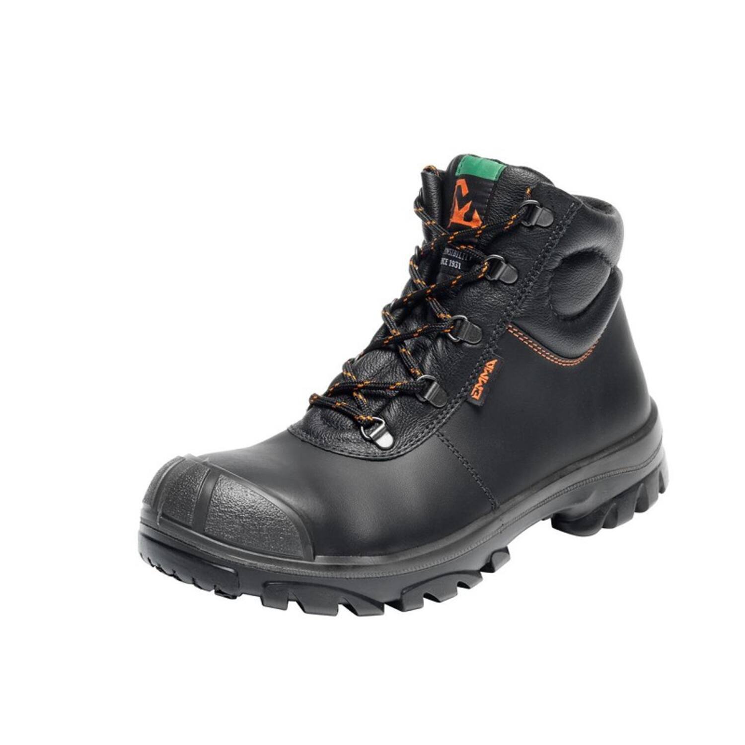 Werkschoenen Emma hoog S3 on Lukas-D PUR zwart maat 39 (59331039)