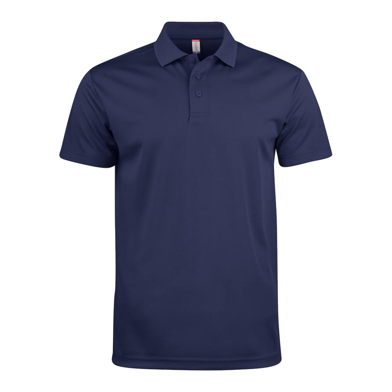 Polo Clique Basic inclusief bedrukking donkerblauw maat XXL
