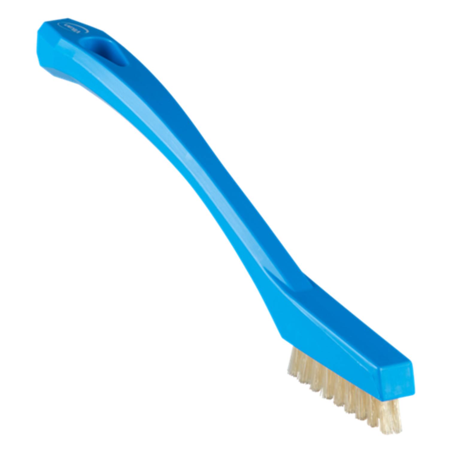 Vikan precisieborstel harde hittebestendige vezels blauw 205x20x60 mm (44023)