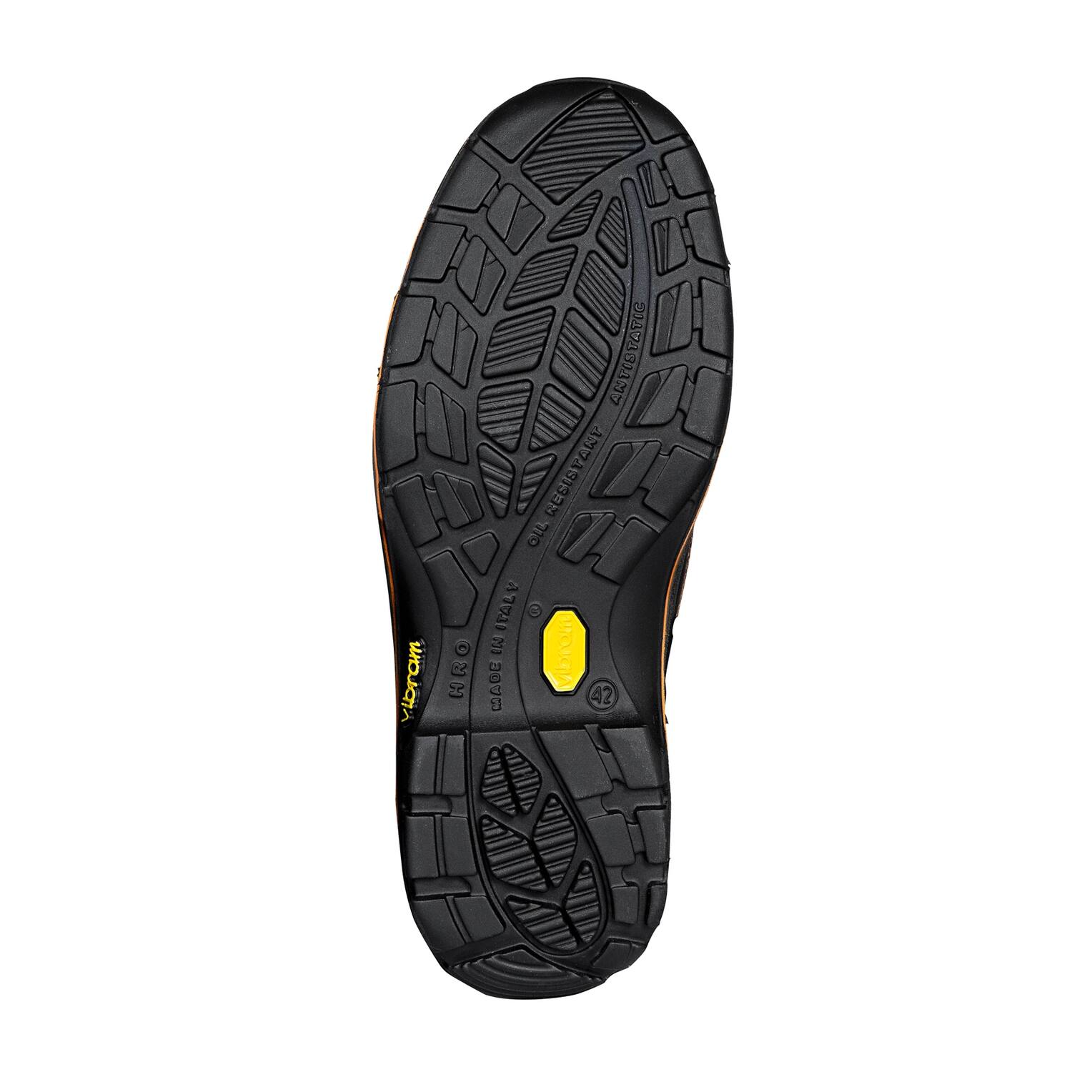 Werkschoenen Grisport 72003L hoog S3 zwart/oranje maat 48 (51265048)