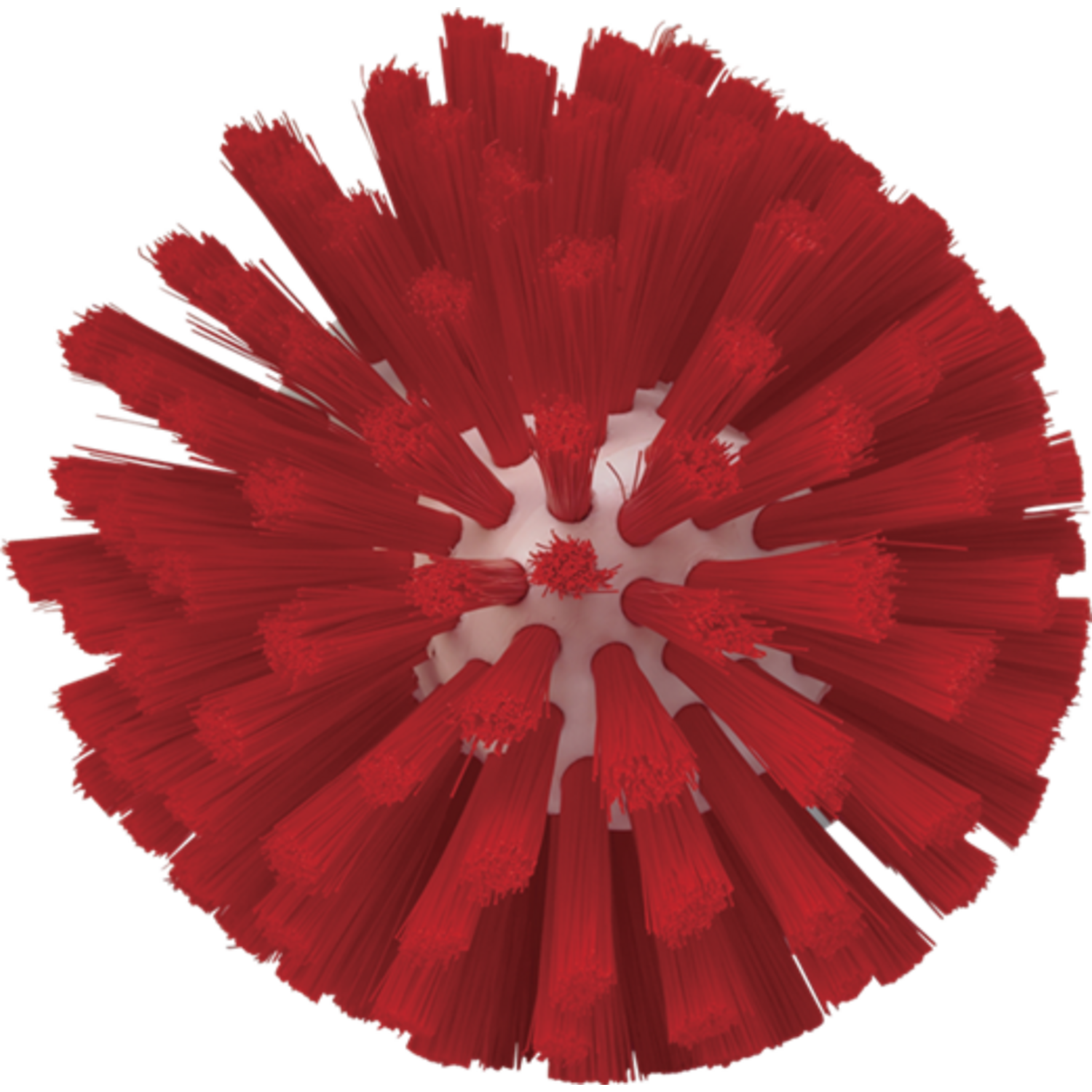 Vikan wormhuisborstelkop medium vezels rood ø 135 130 mm (70354)