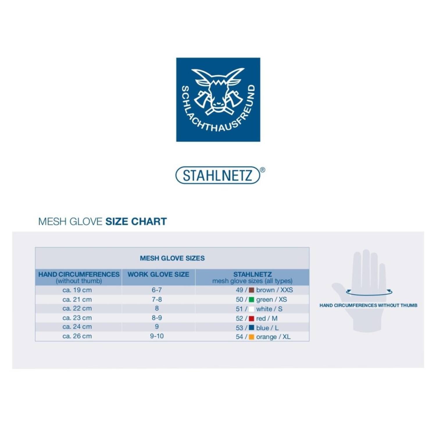 Snijhandschoenen cutguard bluetouch knight blauw maat 11 (XXL)