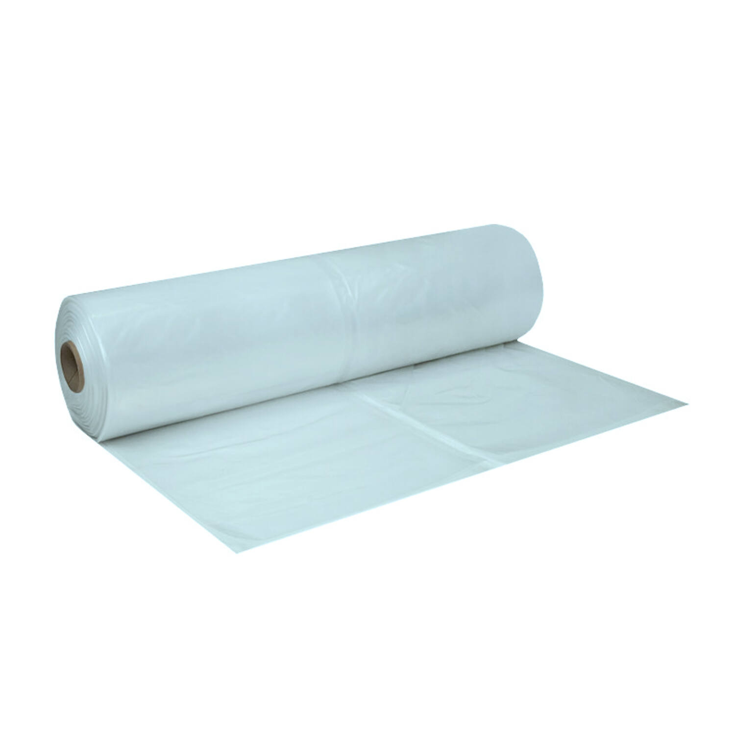 LDPE halfbuisfolie 640mm x 500mtr 50my blauw 1% met microperforatie