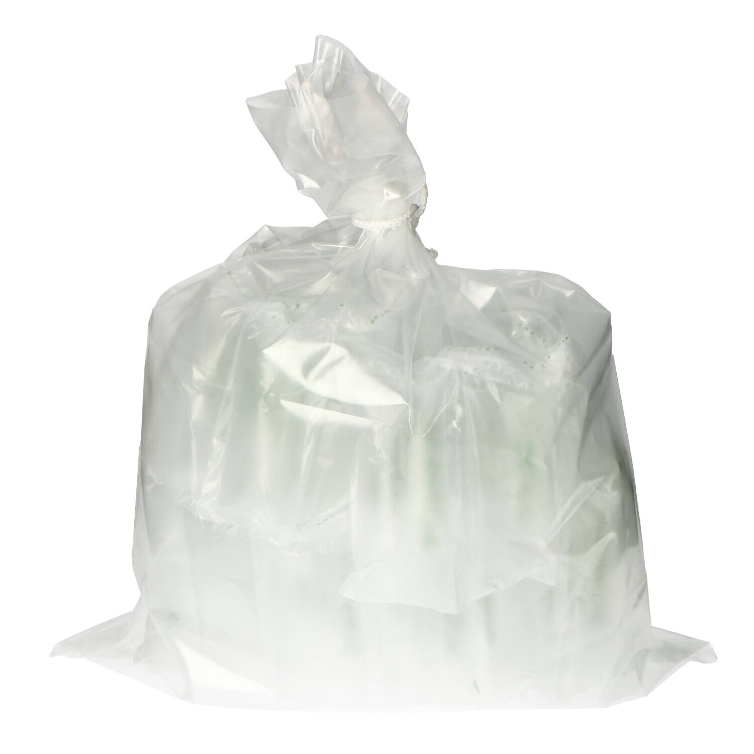 LDPE zakken 100x170 cm 60 mµ blauw 2% los