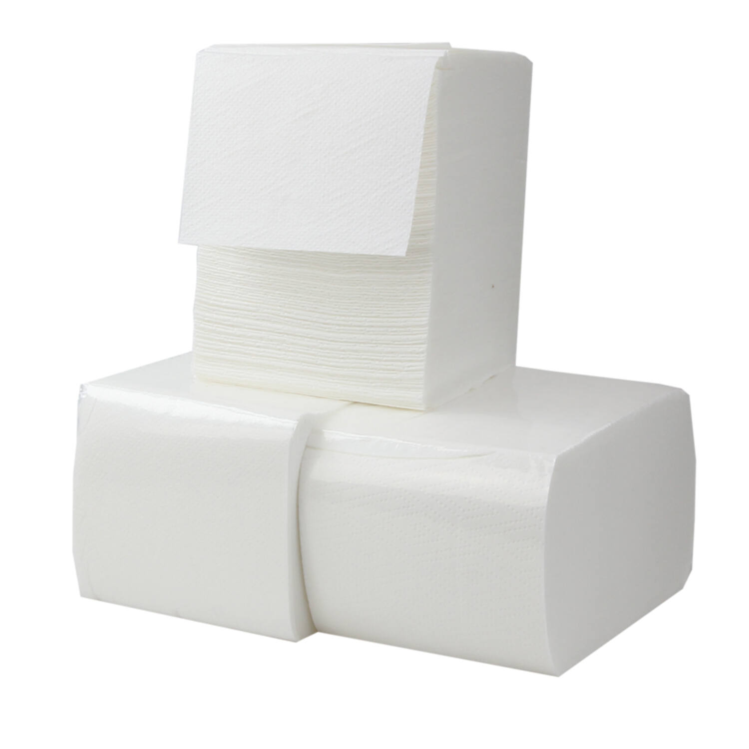 Handdoekrollen 2-laags cellulose tissue wit verlijmd 23cm x 140m 6rol p/doos