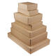 Postbox FEFCO 0427 315x220x48mm EG bruin