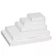 Brievenbusdoos inw. 110x110x28mm wit