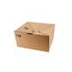 Verzendbox 70 430x310x200mm EG bruin autolock + plakstrip