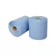 Poetsrollen midi 1-laags zwaar blauw 19cm x 300m (per 6 rollen)