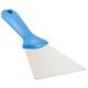 Vikan handschraper RVS blad blauw 235x100x22 mm (40093)