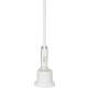 Vikan toiletborstel met houder wit ø 90 mm lengte steel + borstel: 720 mm houder: ø 130 mm (50515)