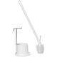 Vikan toiletborstel met houder wit ø 90 mm lengte steel + borstel: 720 mm houder: ø 130 mm (50515)