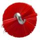 Vikan afvoerborstel harde vezels rood 310x22x22 mm (53604)
