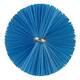 Vikan pijpborstel met handvat harde vezels blauw 510x40x40 mm (53783)