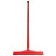Vikan vloertrekker vaste nek rood 400x80x90 mm (71404)