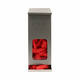 Haarnet wokkels PP non-woven enkel elastiek rood 52 cm
