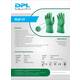 Handschoenen DPL RUF-IT groen maat L 9.5