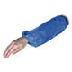 Mouwovertrek LDPE 30mµ blauw 40cm