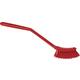 Vikan afwasborstel medium vezels rood 290x25x65 mm (42874)