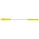 Vikan pijpborstel met handvat medium vezels geel 500x25x25 mm (53766)