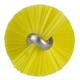 Vikan pijpborstel met handvat medium vezels geel 500x25x25 mm (53766)