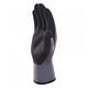 Handschoenen Deltaplus nitril grijs/zwart maat 10 (XL) (12 paar)