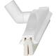 Vikan vloertrekker flexibele nek en vervangcassette wit 400x110x75 mm (77625)