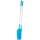 Vikan combinatieset blik/veger met lange steel 840 mm afsluitbaar blauw 250 mm (56653)