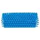 Vikan hoekschrobber medium vezels blauw 265x150x100 mm (70473)